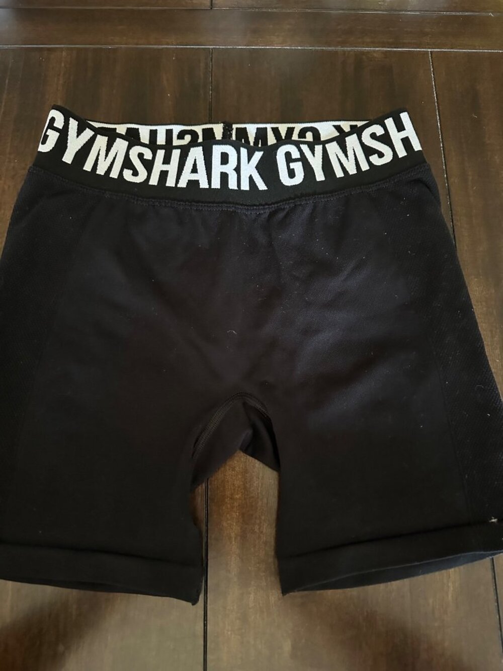 Gymshark Black High Waist Compression Shorts S